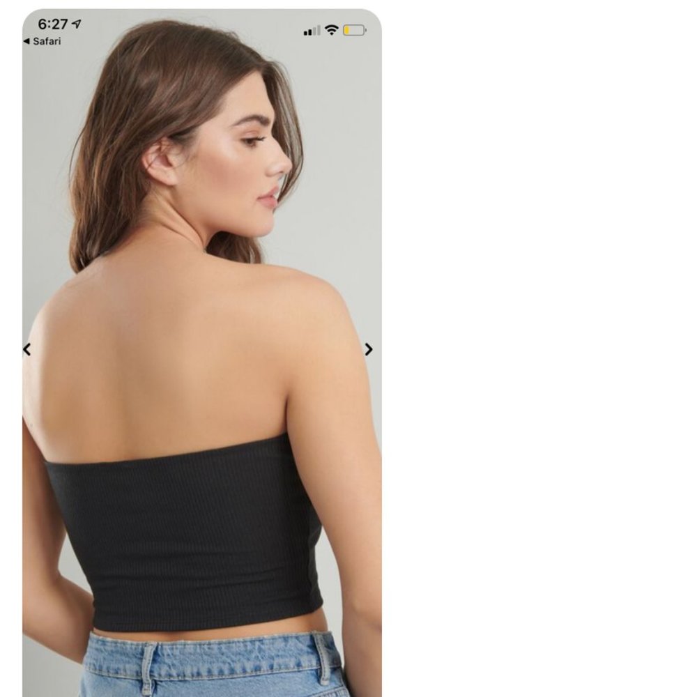 RIBBED TUBE TOP